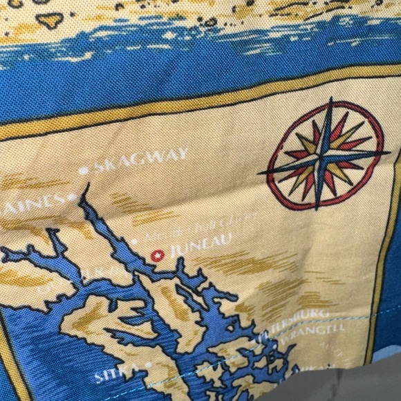 NWT!!! David Carey 2X Alaskan Shirt (Hawaiian style shirt but Alaska Theme) - Picture 8 of 11